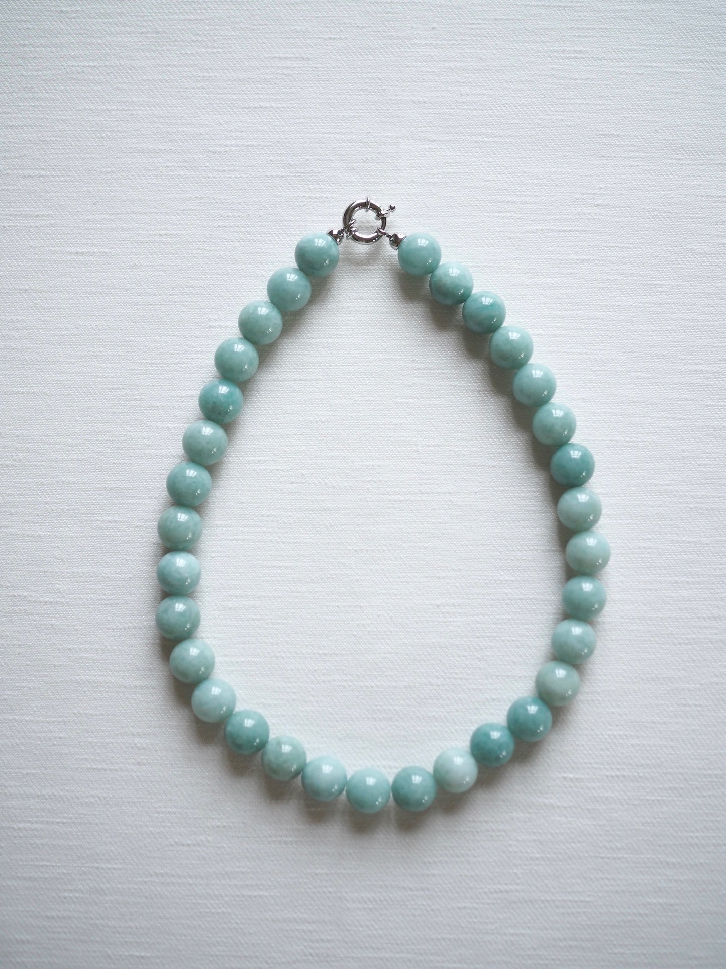 Summer Seafoam Agate Necklace