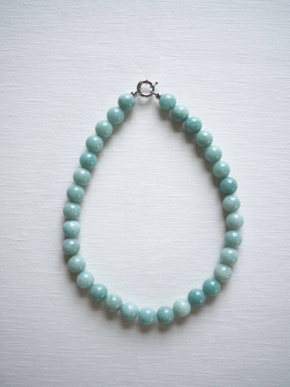 Summer Seafoam Agate Necklace