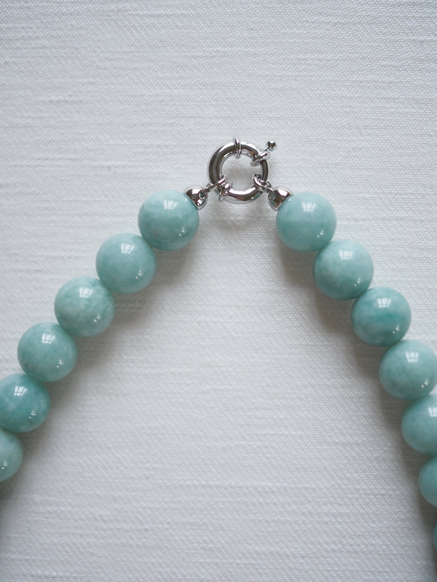 Summer Seafoam Agate Necklace