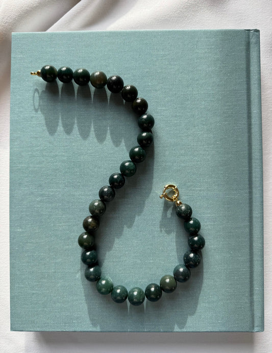 Sea Green Agate Necklace