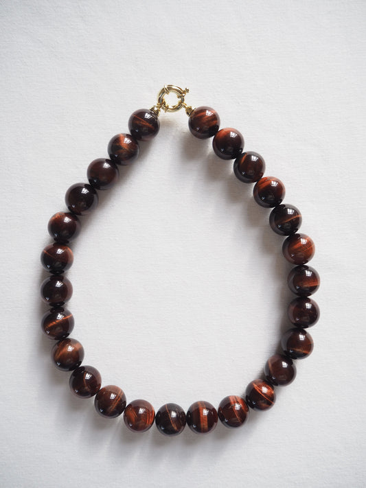 Red Tigerseye Necklace